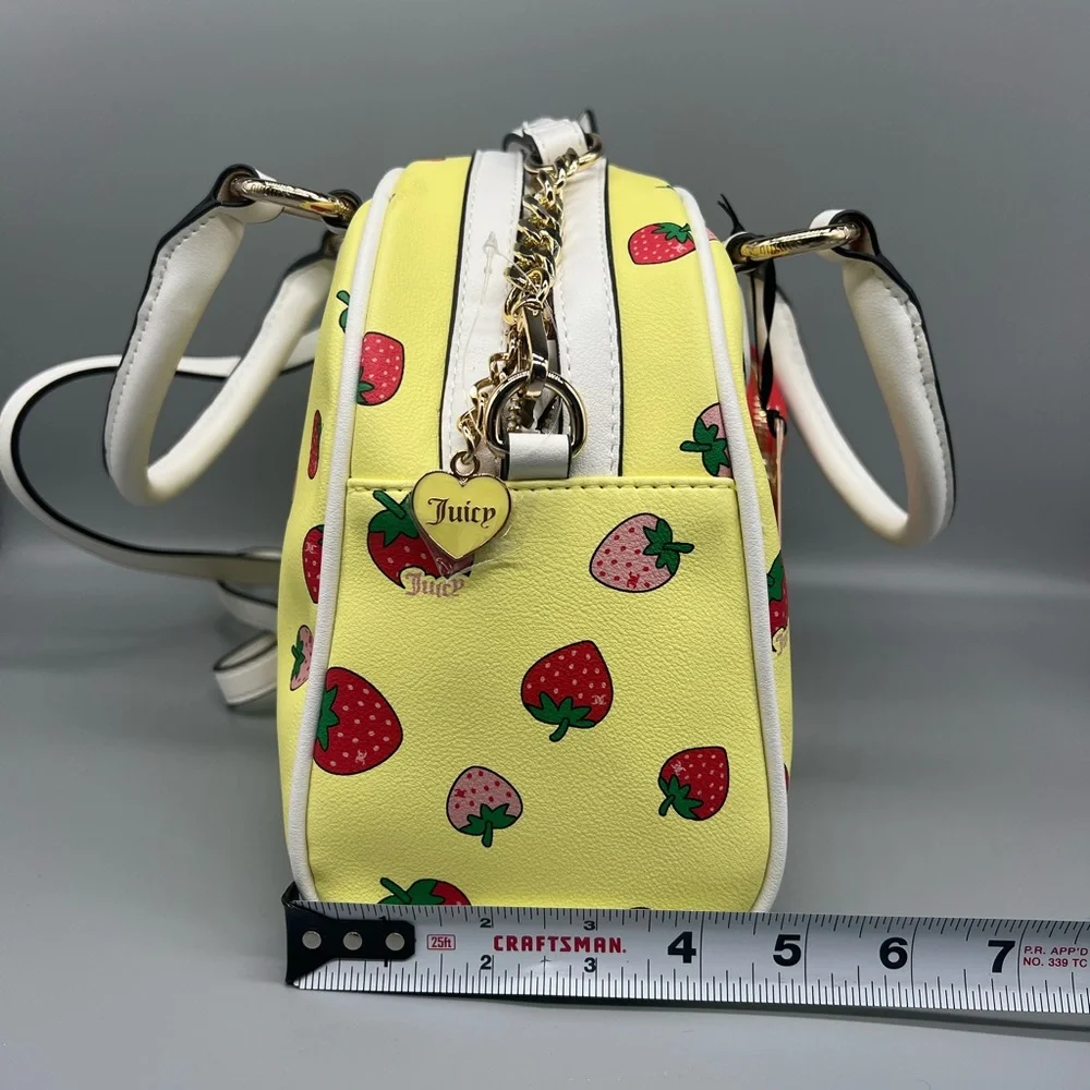 Juicy couture sweet n juicy bowler bag purse - Picture 5 of 12